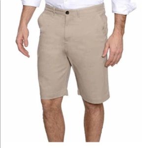 3 pairs of shorts - 34 waist 9 inseam- flat front